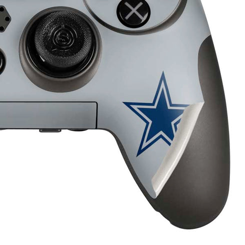 NFL Dallas Cowboys Silver Performance Series PlayStation Scuf Vantage 2 Controller Skin
